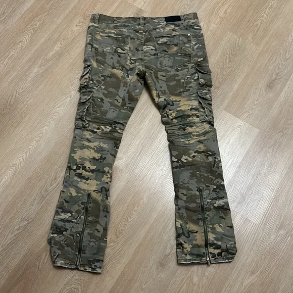 Cargo Flare Pants Size 38 - Picture 2 of 2